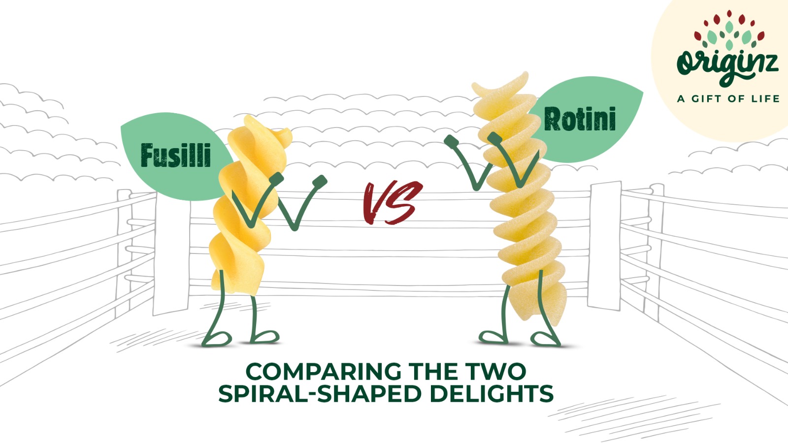 Fusilli Pasta vs Rotini: Spiral Pasta Faceoff